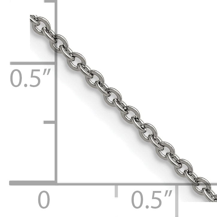 Stainless Steel Cable Chain 2.3MM