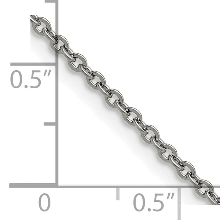 Stainless Steel Cable Chain 2.3MM