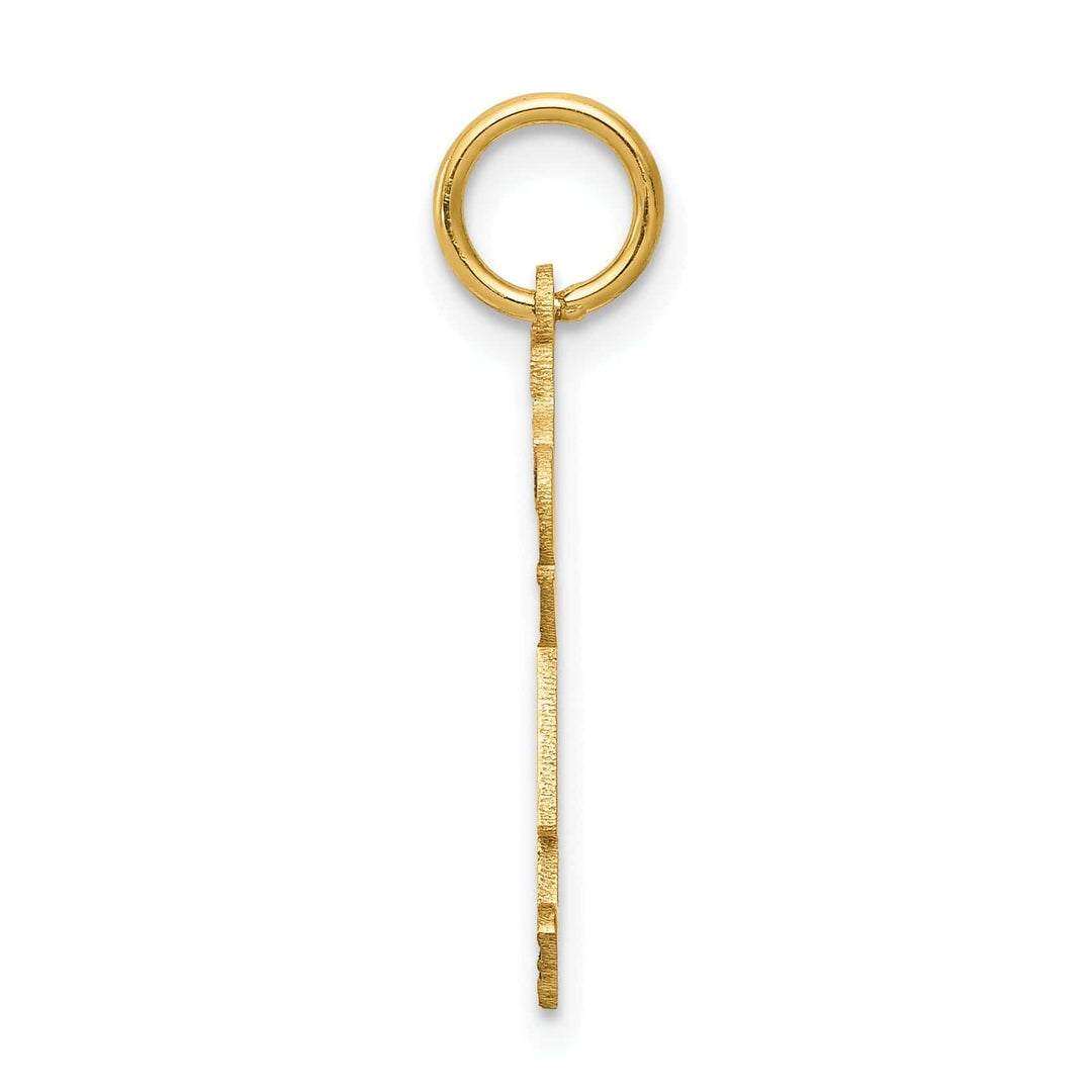 14k Yellow Gold It's a Girl Joy Charm