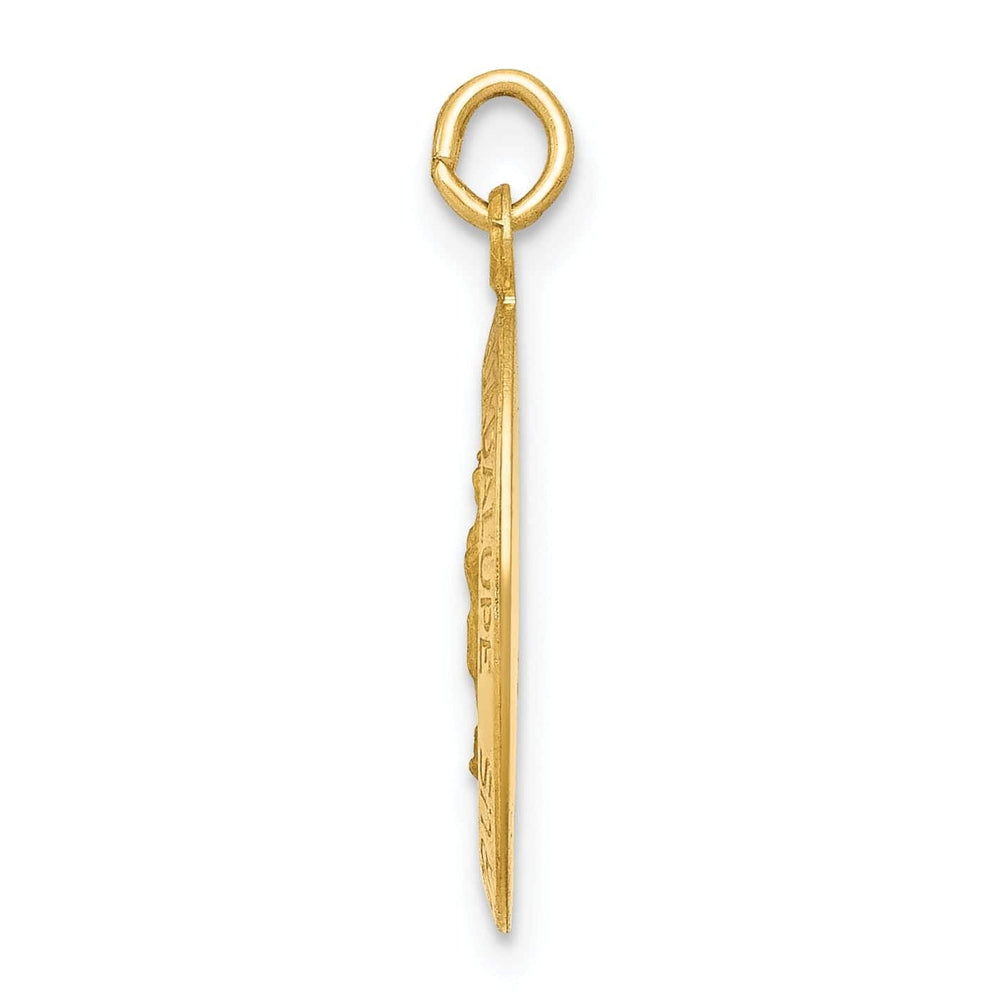 14k Yellow Gold Lady of Guadalupe Medal
