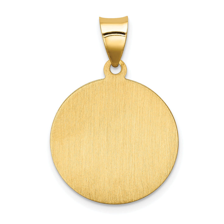 14k Yellow Gold Our Lady of Perpetual Help Medal
