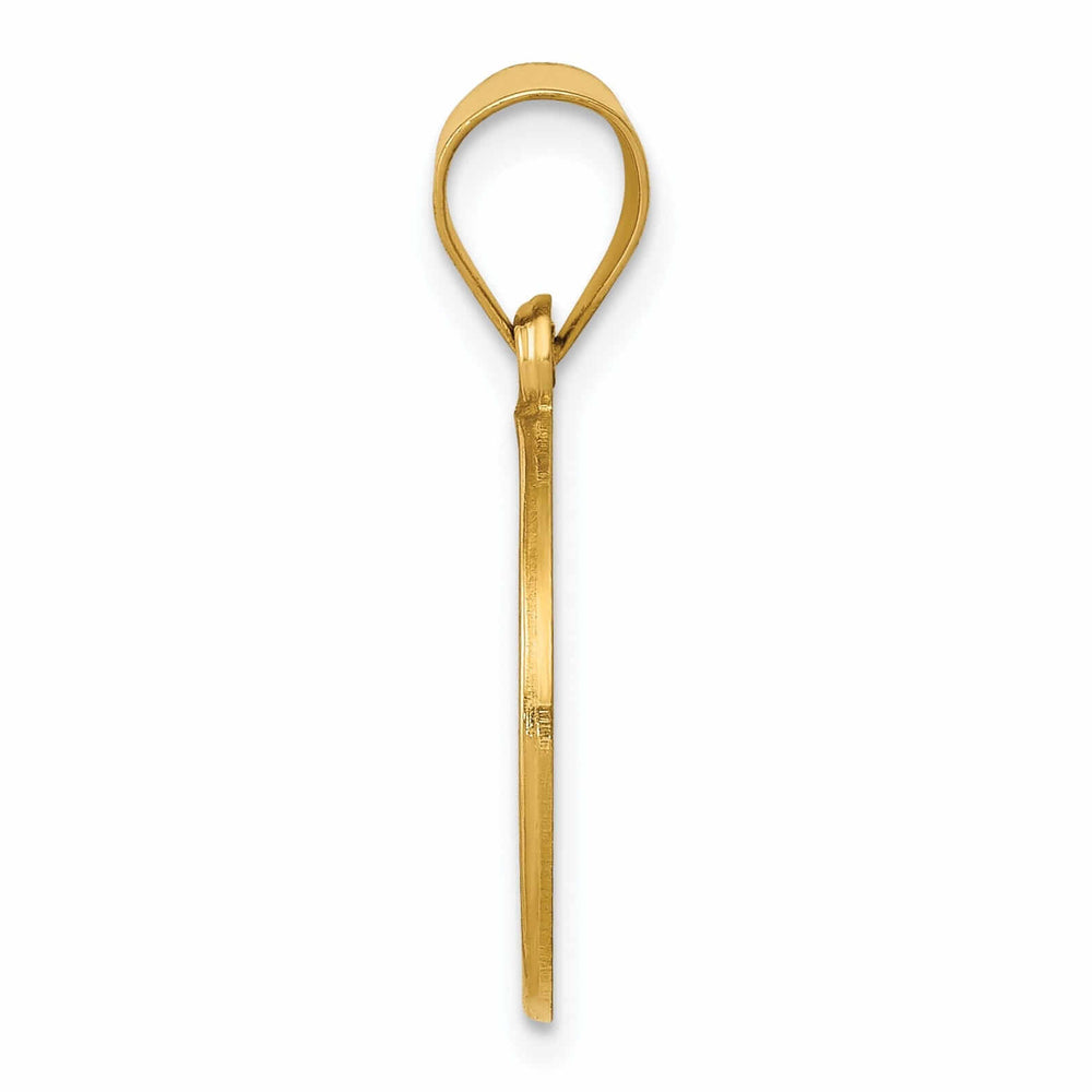 14 Yellow Gold Saint John Baptist Medal Pendant