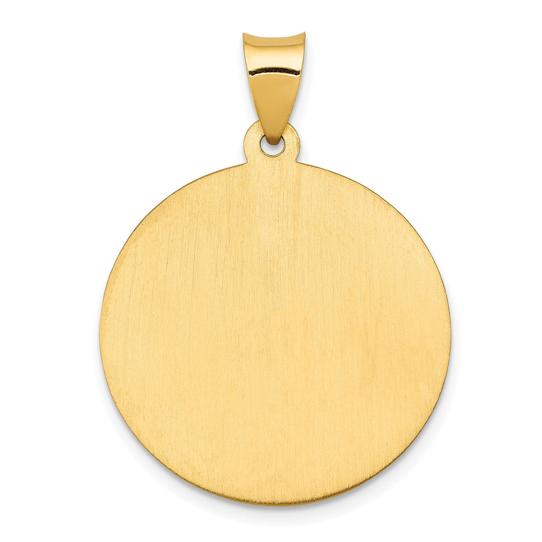 14k Yellow Gold Saint Joseph Medal Pendant