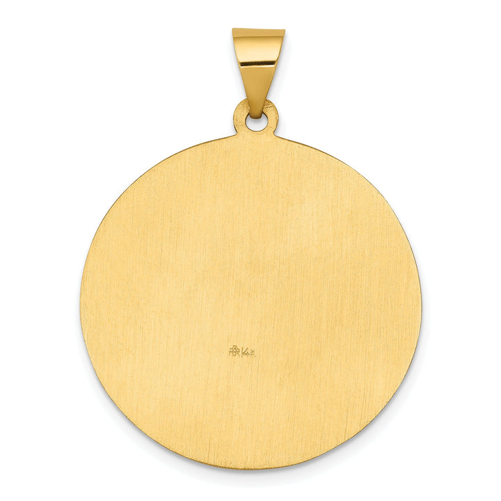 14k Yellow Gold Saint Joseph Medal Pendant
