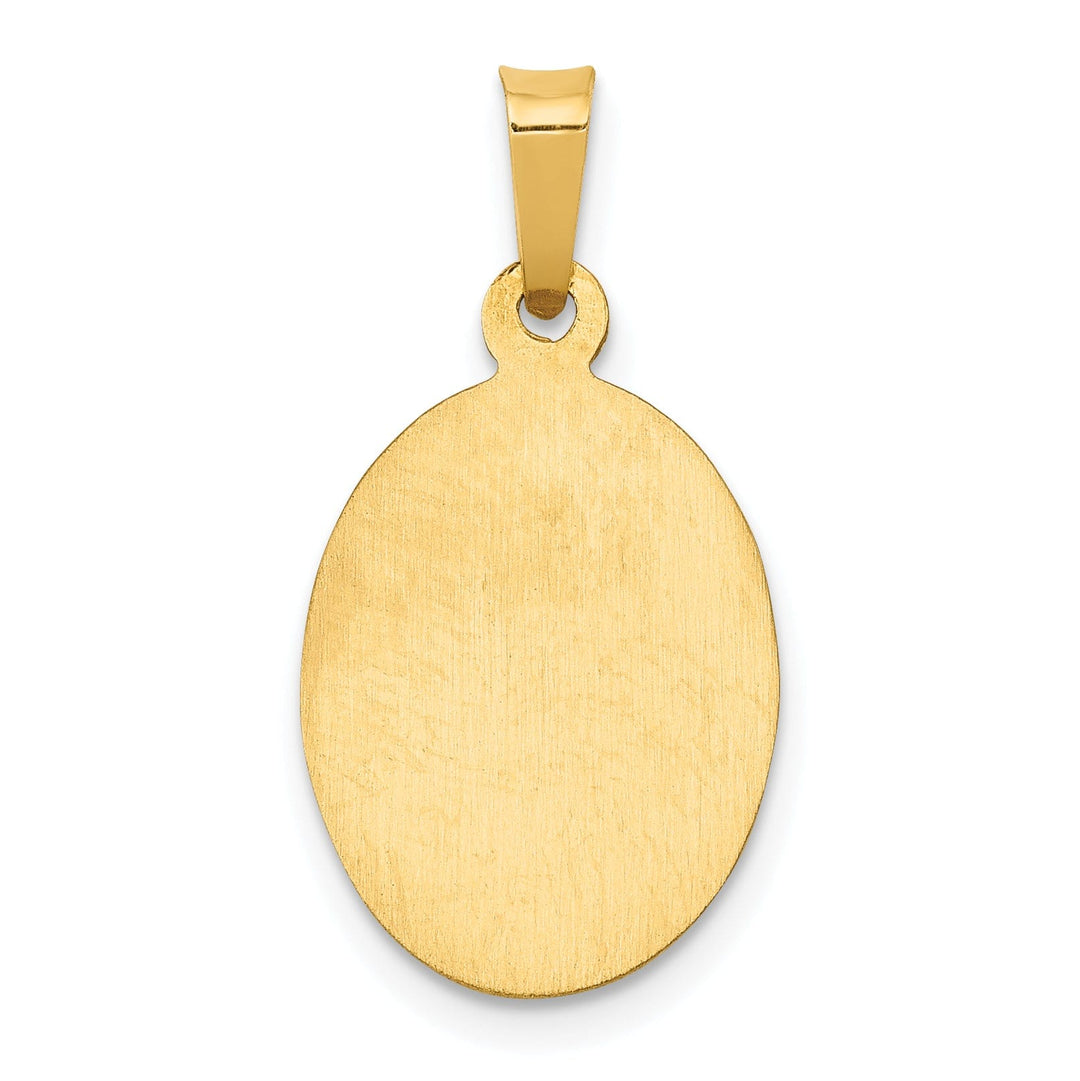 14k Yellow Gold Saint Joseph Medal Pendant