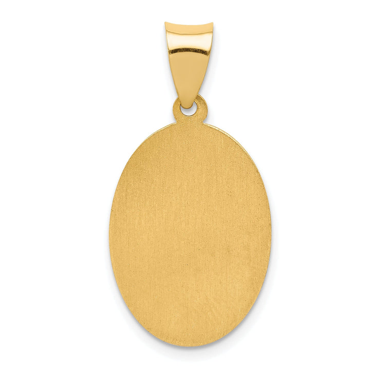 14k Yellow Gold Saint Joseph Medal Pendant