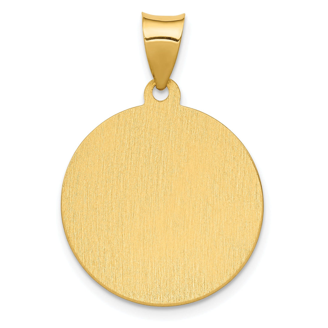 14k Yellow Gold Spanish Saint Anthony Medal