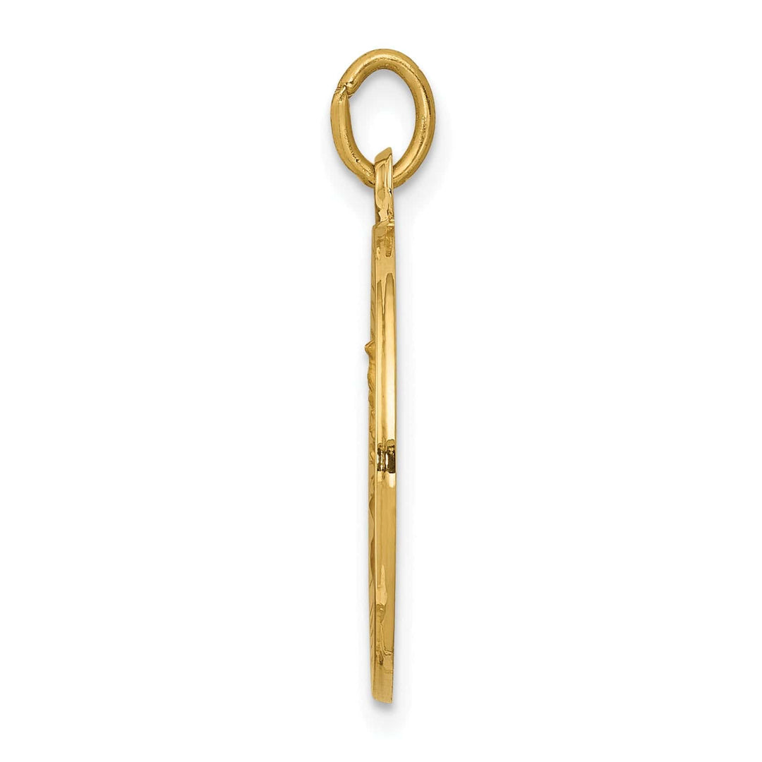 14k Yellow Gold Our Lady of Mt. Carmel Medal