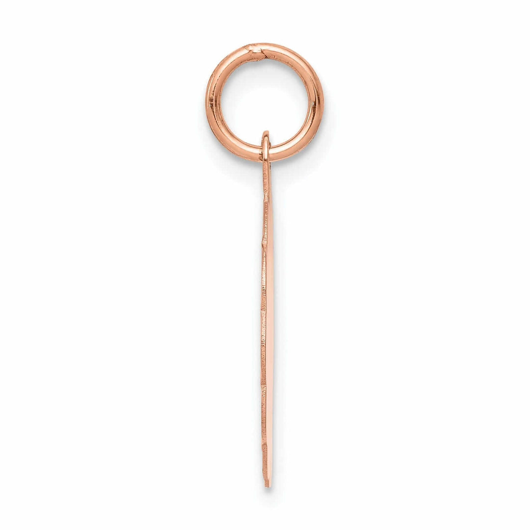 14k Rose Gold Saint Christopher Medal Pendant