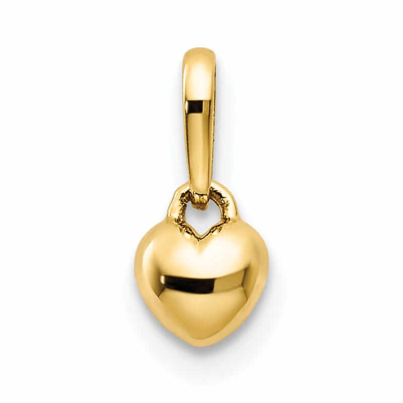 14k Childrens Heart Pendant