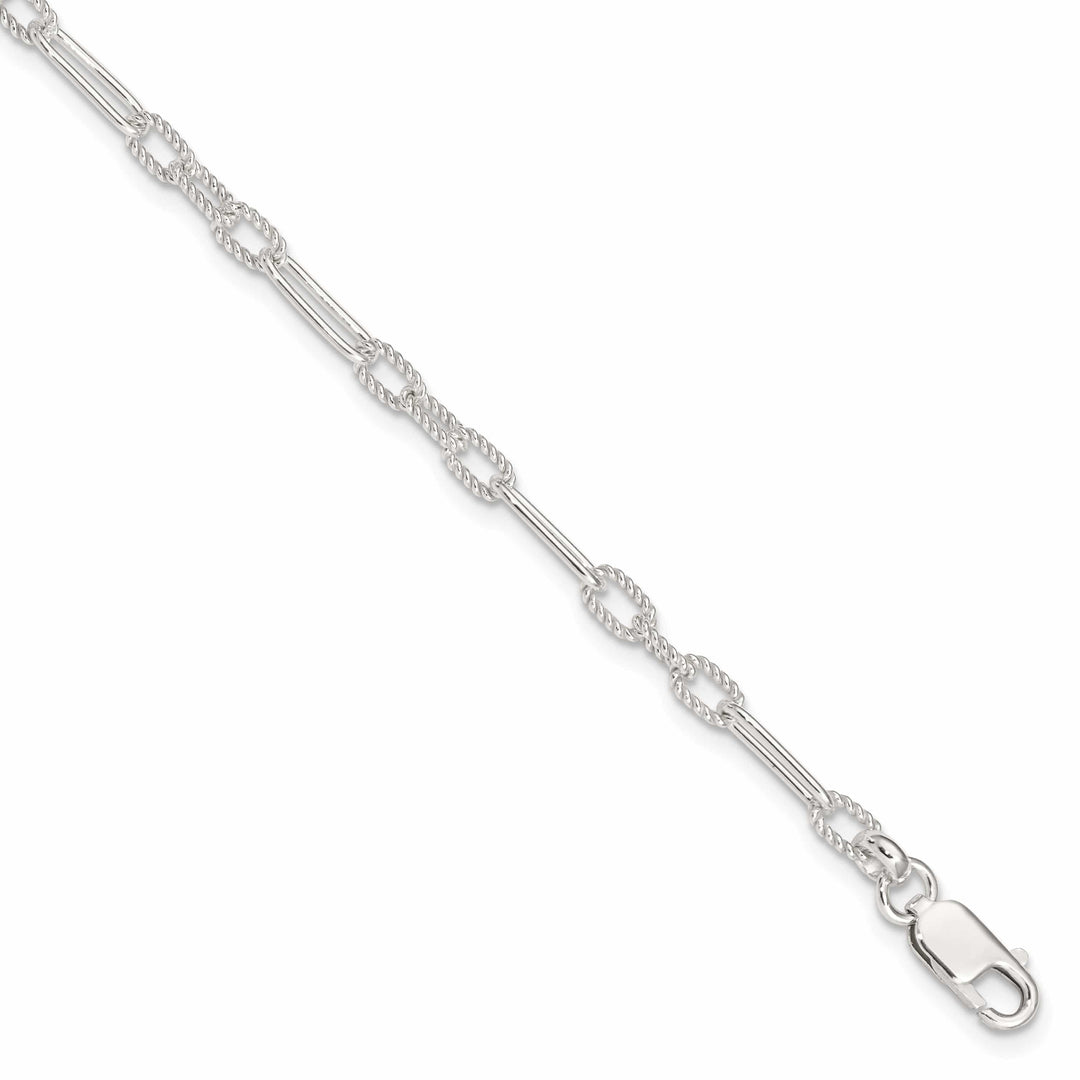 Lovely Rita's Anklets Sterling Silver Fancy Link Anklet