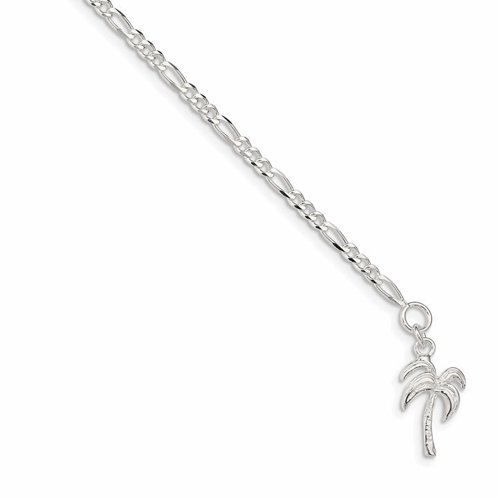 Lovely Rita's Anklets Sterling Silver Palm Tree Anklet