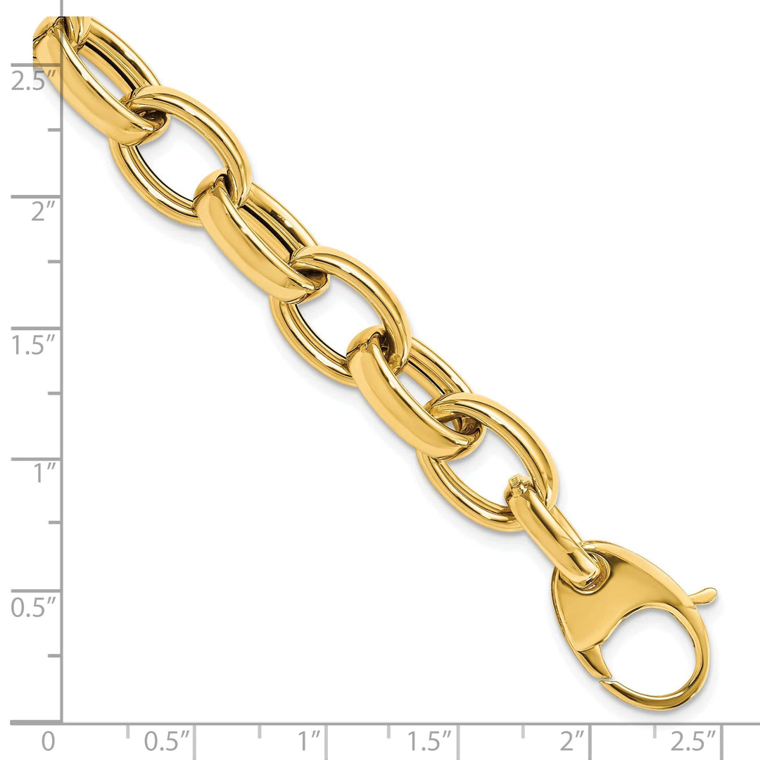 Lovely Rita's Bracelets 14k Yellow Gold Fancy Link Bracelet
