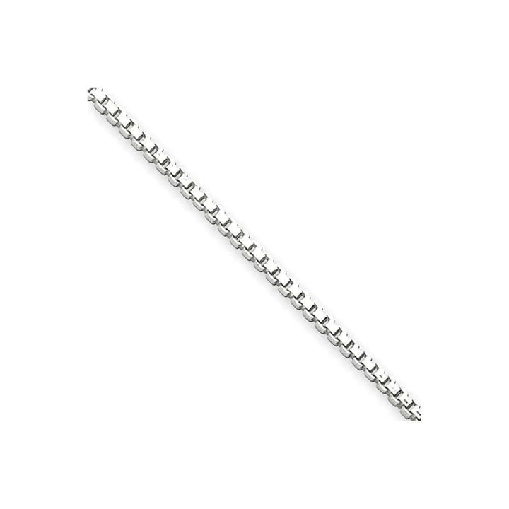 Lovely Rita's Bracelets Size 7 Sterling Silver Polish 1.40-mm Solid Box Chain