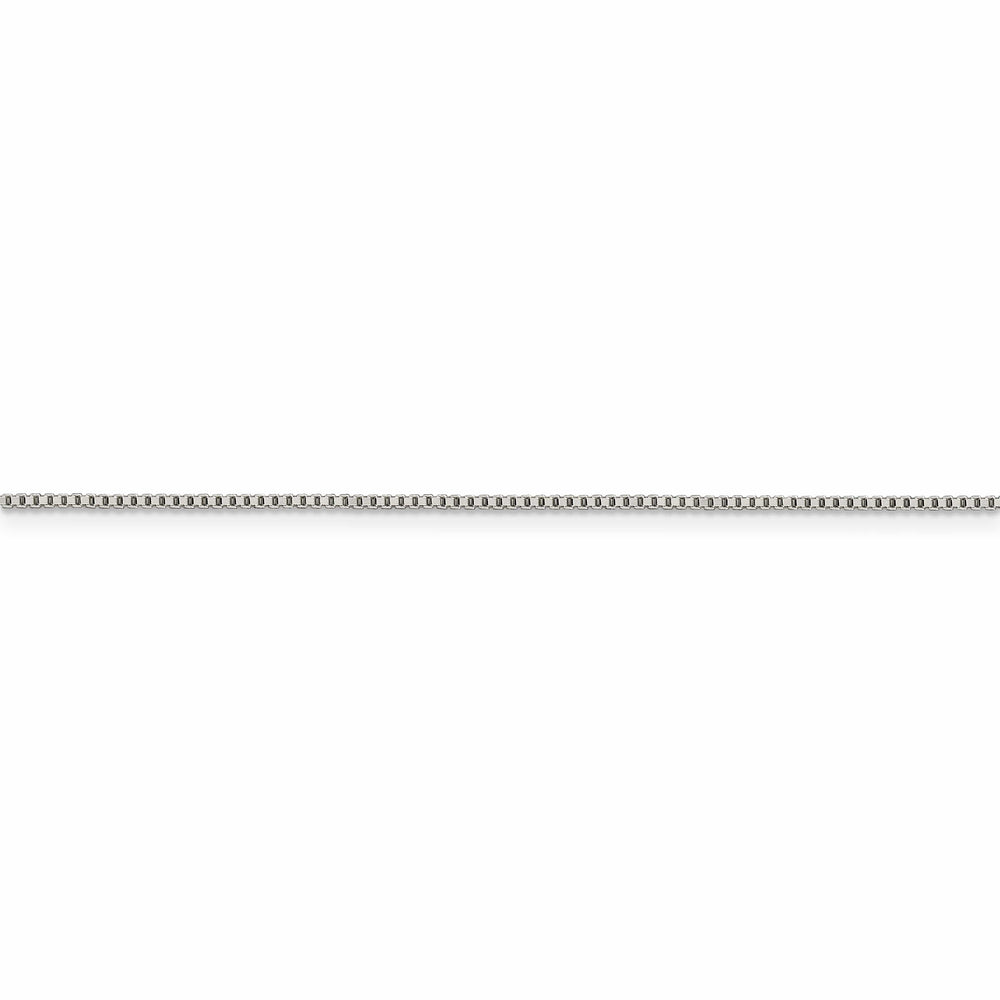 Lovely Rita's Bracelets Sterling Silver Polish 0.90-mm Solid Box Chain