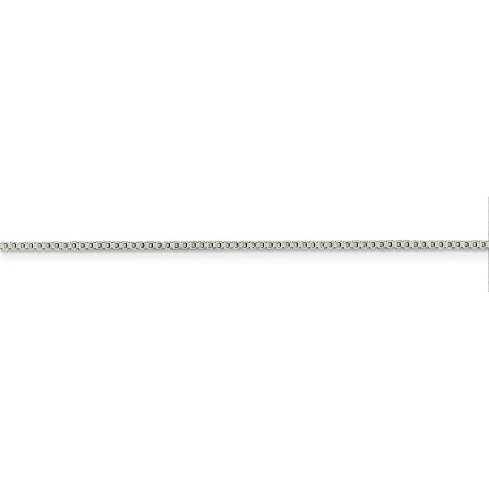 Lovely Rita's Bracelets Sterling Silver Polish 1.25-mm Solid Box Chain