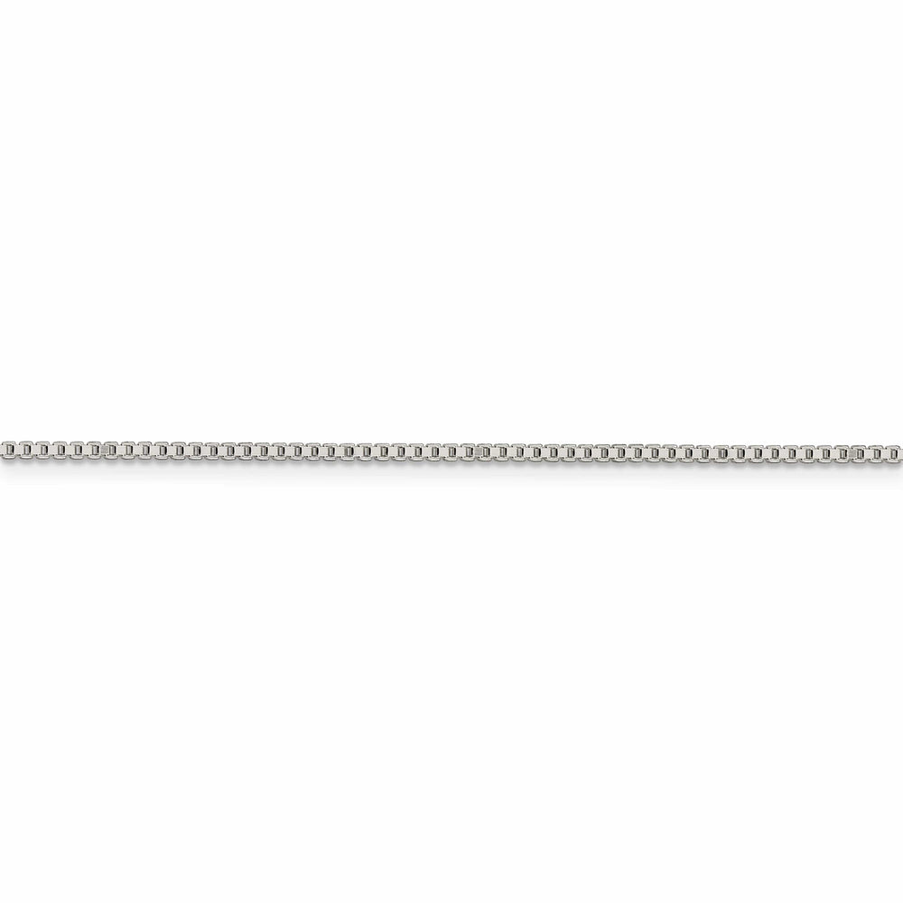 Lovely Rita's Bracelets Sterling Silver Polish 1.40-mm Solid Box Chain