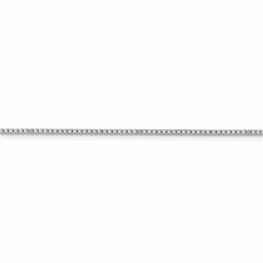 Lovely Rita's Bracelets Sterling Silver Polish 1.40-mm Solid Box Chain