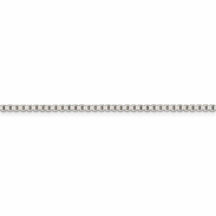 Lovely Rita's Bracelets Sterling Silver Polish 1.90-mm Solid Box Chain