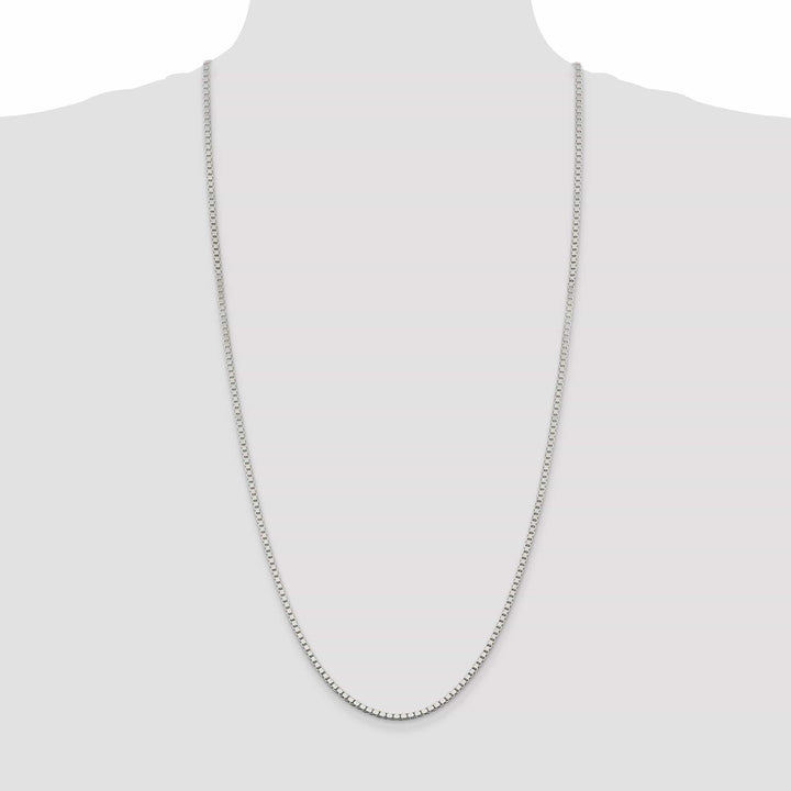 Lovely Rita's Bracelets Sterling Silver Polish 2.50-mm Solid Box Chain