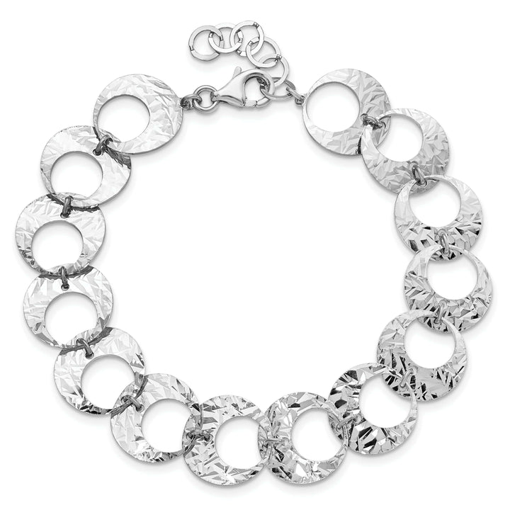 Lovely Rita's Bracelets Sterling Silver Polished D.C Bracelet