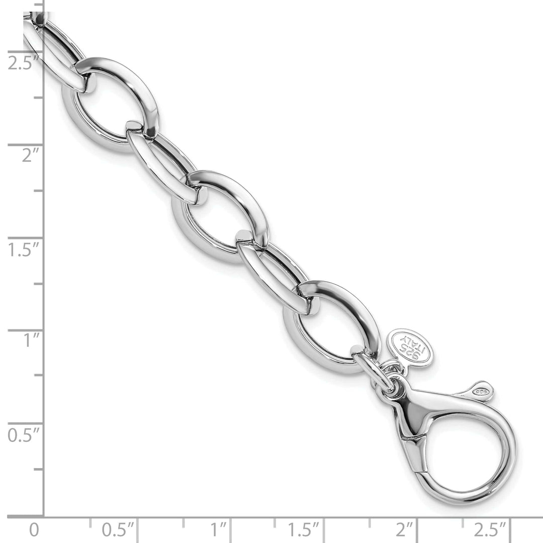 Lovely Rita's Bracelets Sterling Silver Polished Fancy Link Bracelet