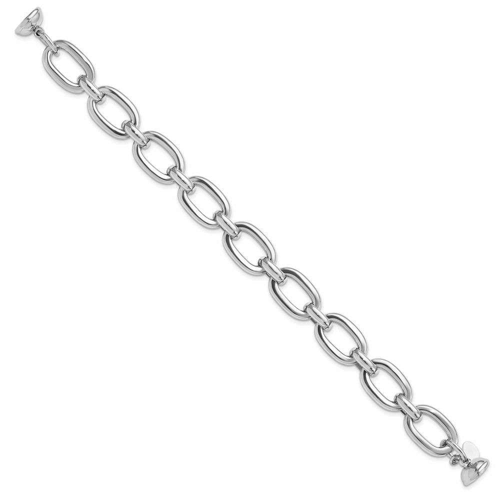 Lovely Rita's Bracelets Sterling Silver Polished Fancy Link Bracelet