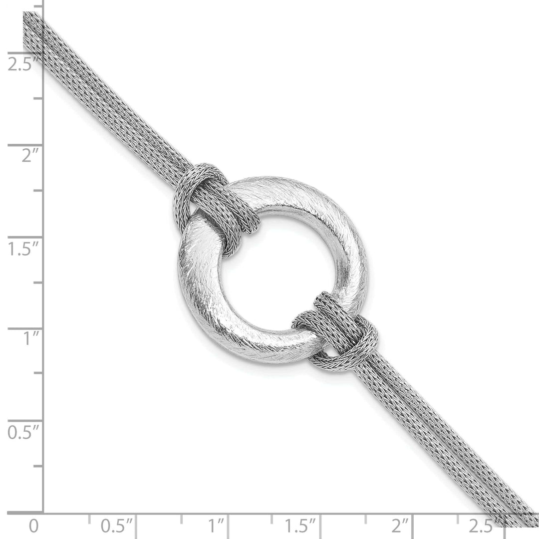 Lovely Rita's Bracelets Sterling Silver Textured Bracelet