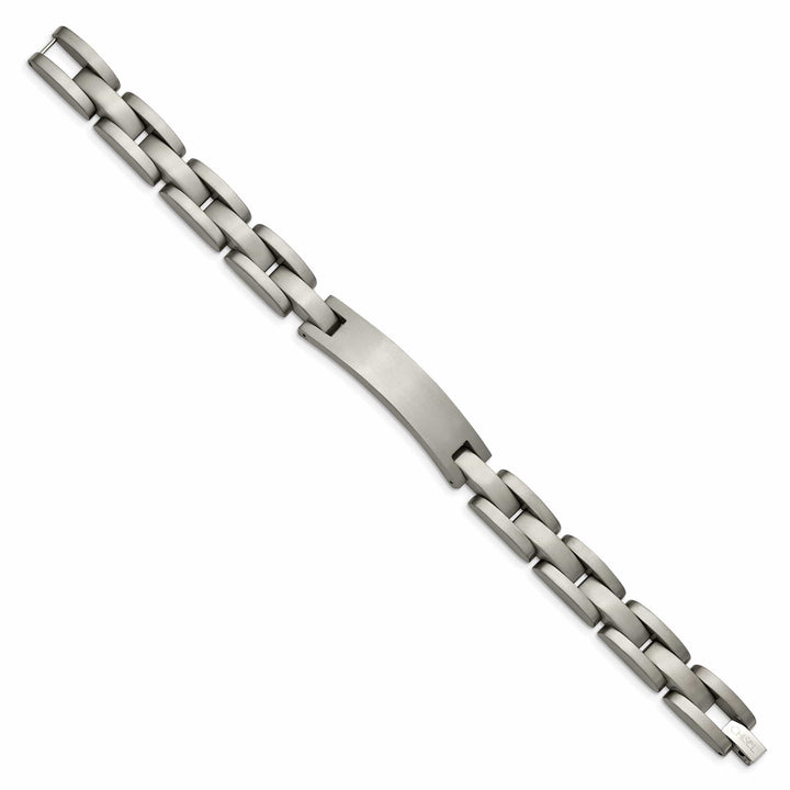 Chisel Bracelets Titanium Brushed I.D Hypoallergenic Bracelet