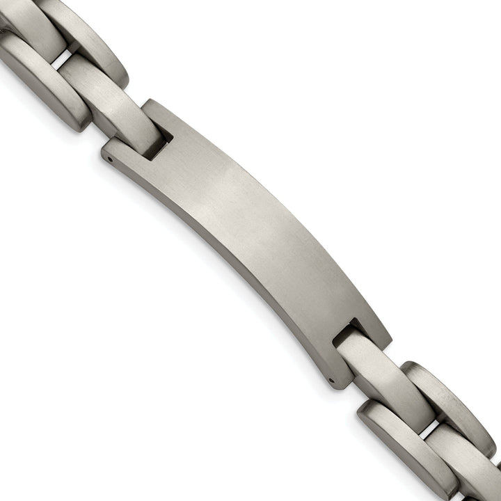 Chisel Bracelets Titanium Brushed I.D Hypoallergenic Bracelet