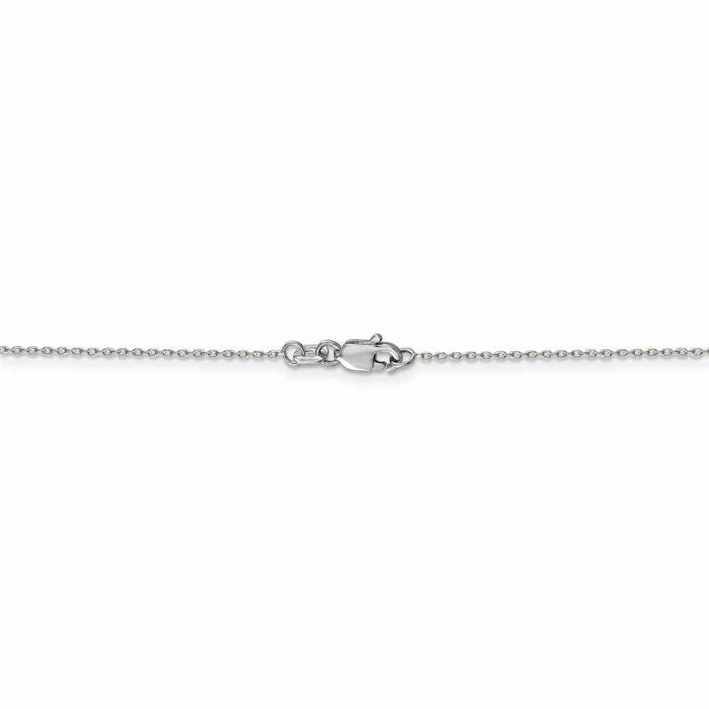 Lovely Rita's Chains 14k White Gold 0.80mm Solid D.C Cable Chain