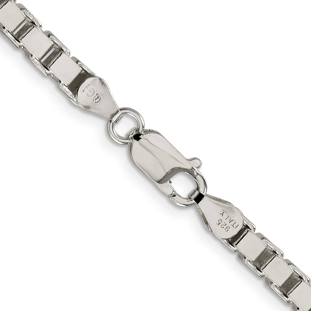 Lovely Rita's Chains Sterling Silver Polish 4.50-mm Solid Box Chain