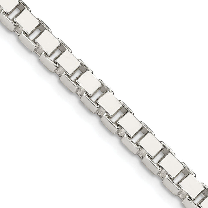 Lovely Rita's Chains Sterling Silver Polish 4.50-mm Solid Box Chain