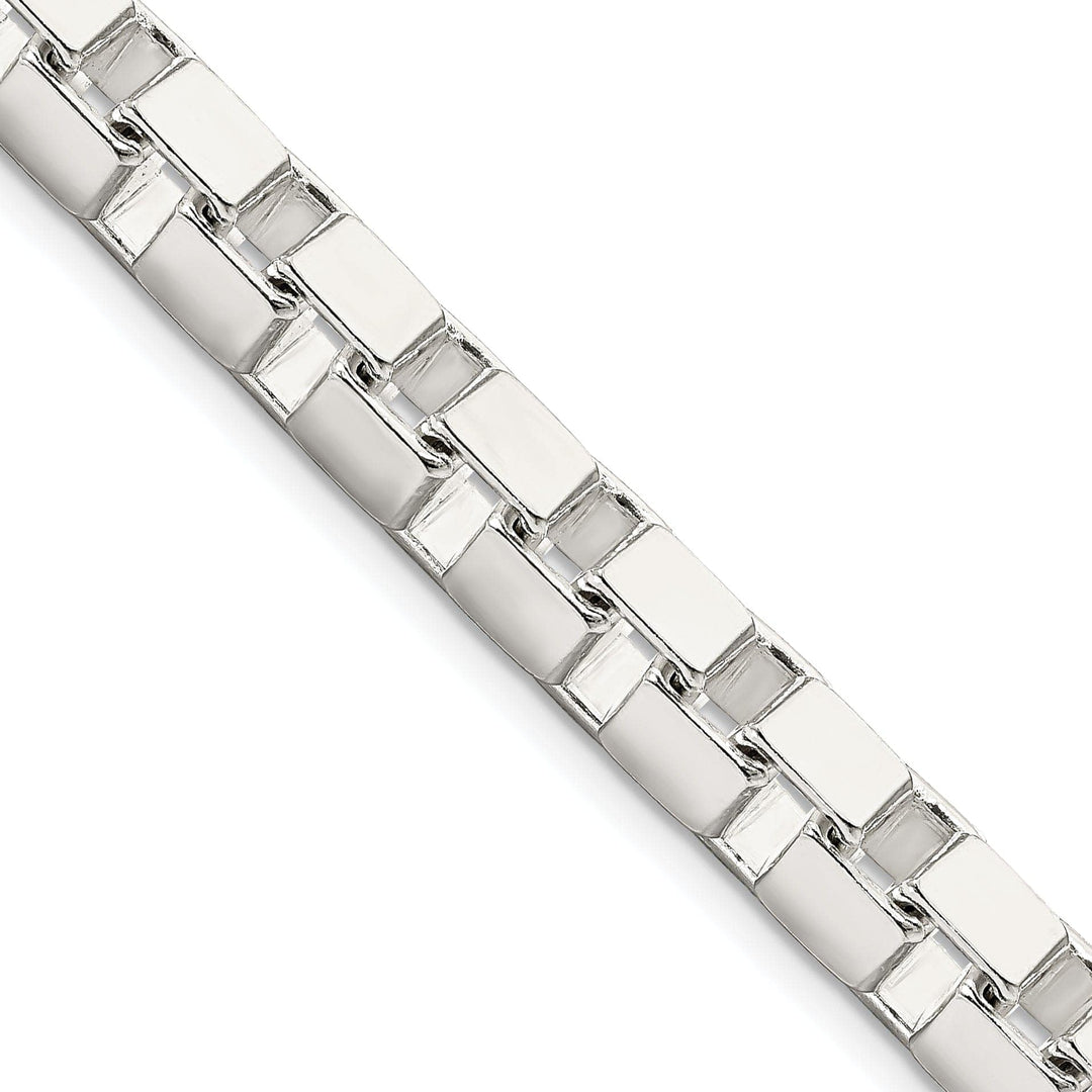 Lovely Rita's Chains Sterling Silver Polish 7.00-mm Solid Box Chain