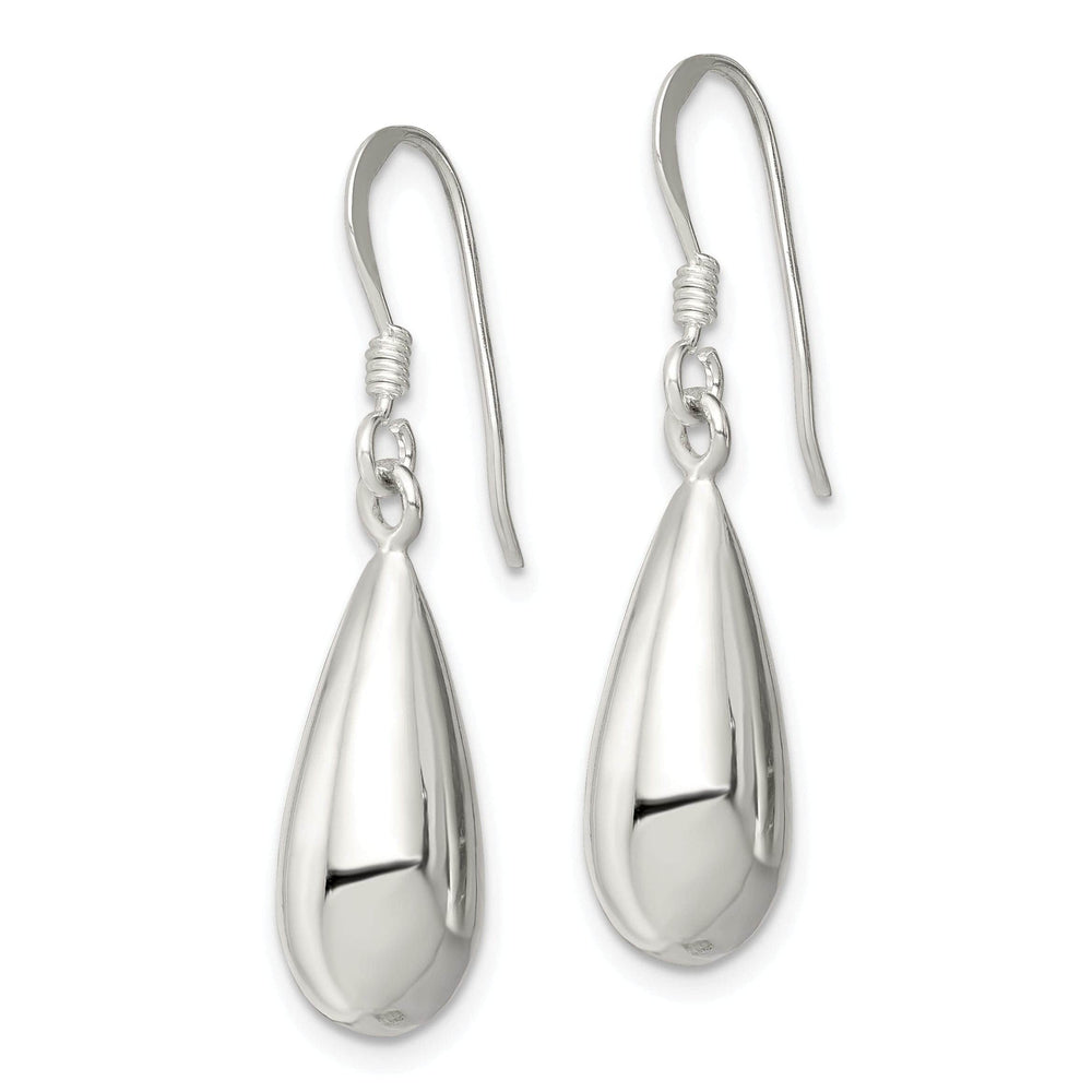 Lovely Rita's Earrings Sterling Silver Oval Drop Wire Earrings