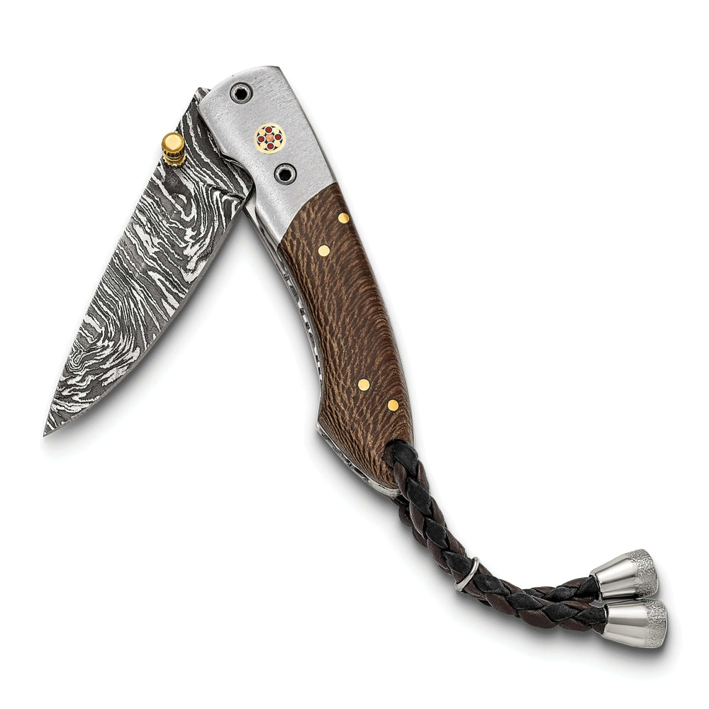 Jere Collection Knife Collection Steel 256 Layer Folding Blade Chinar Wood Handle Knife