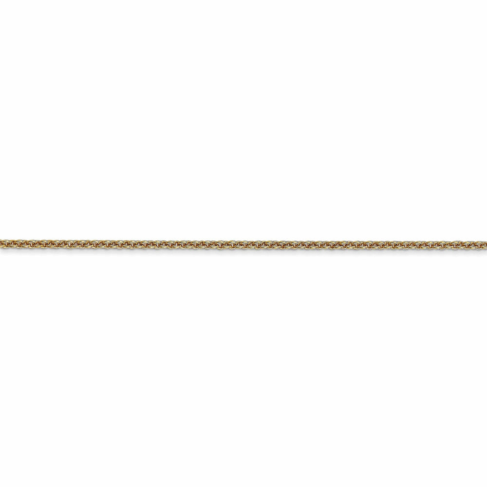 Lovely Rita's Necklaces 14k Yellow Gold 1.50mm Solid Polish Cable Chain