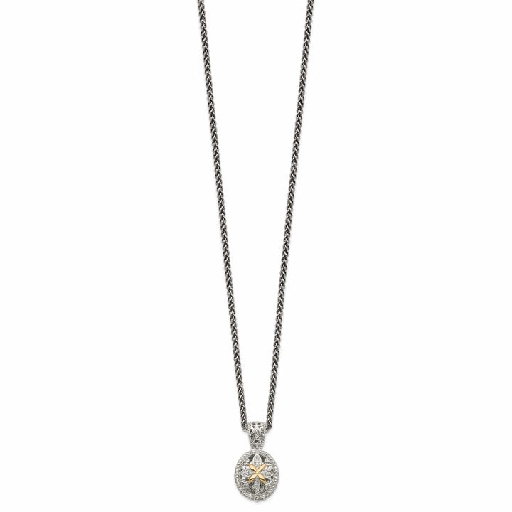 Shey Couture Necklaces Sterling Silver Gold Diamond Necklace