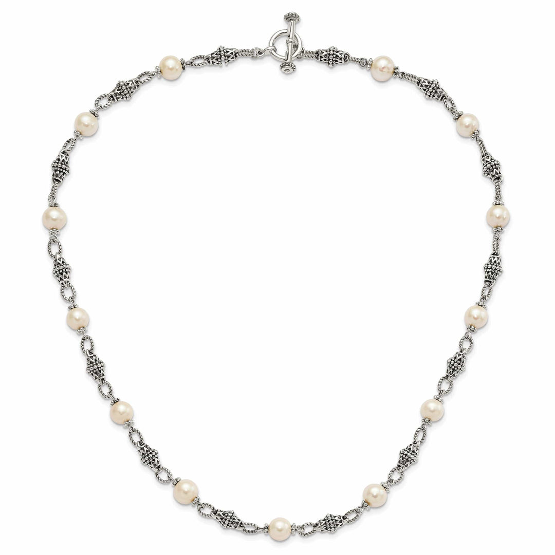 Shey Couture Necklaces Sterling Silver Pearl 20 Necklace