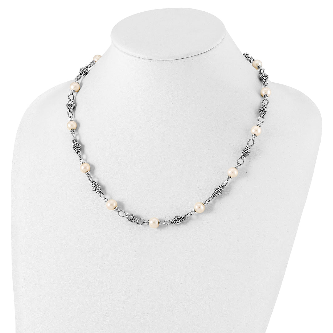 Shey Couture Necklaces Sterling Silver Pearl 20 Necklace