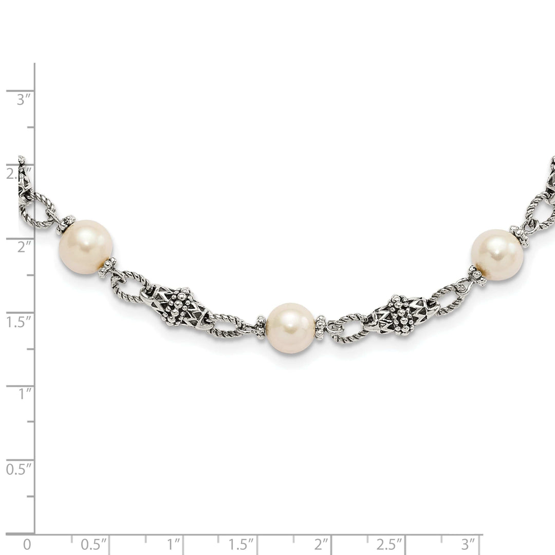 Shey Couture Necklaces Sterling Silver Pearl 20 Necklace