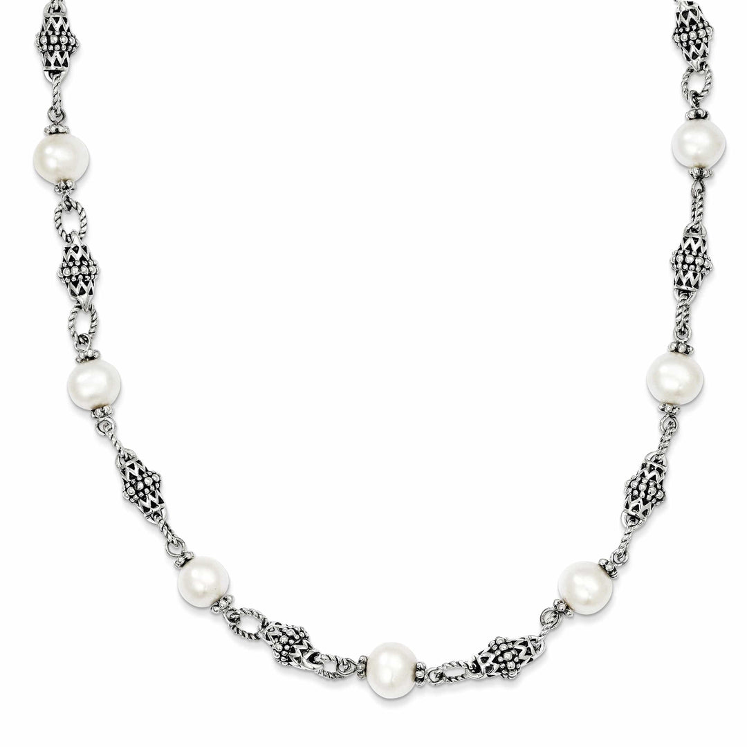 Shey Couture Necklaces Sterling Silver Pearl 20 Necklace