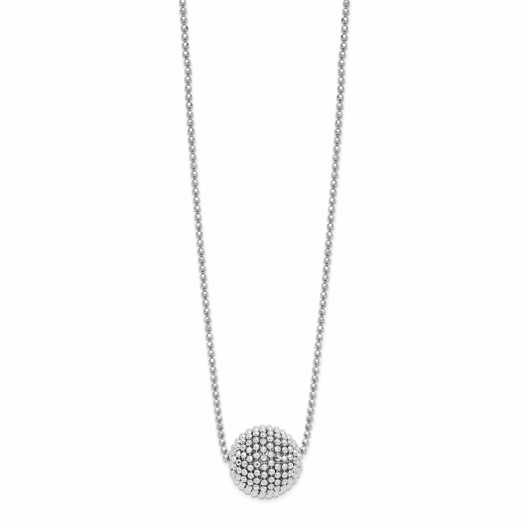 Lovely Rita's Necklaces Sterling Silver Polished D.C Necklace