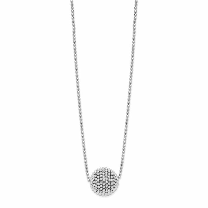 Lovely Rita's Necklaces Sterling Silver Polished D.C Necklace