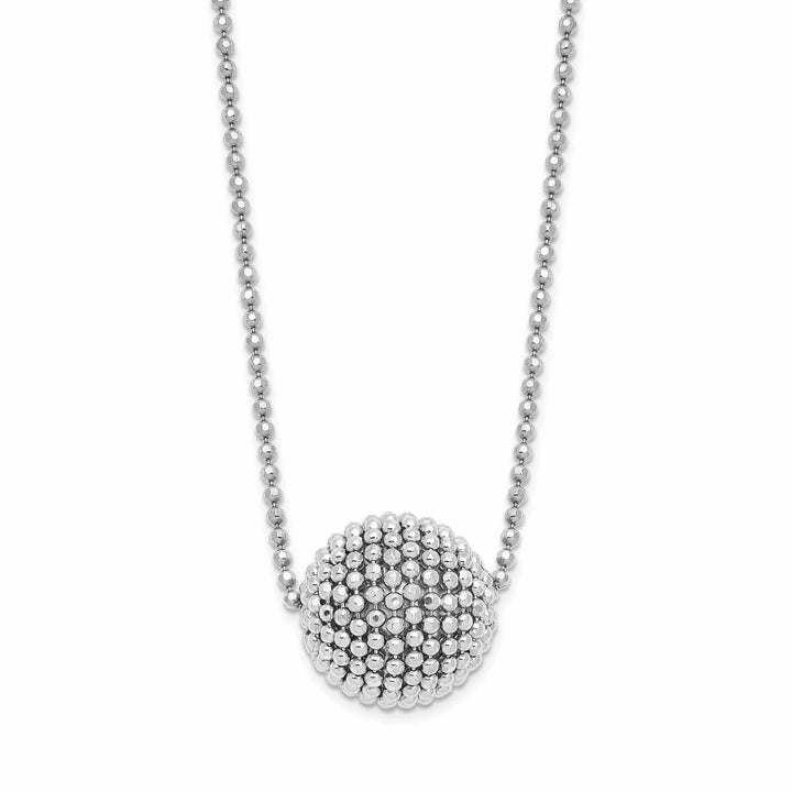 Lovely Rita's Necklaces Sterling Silver Polished D.C Necklace