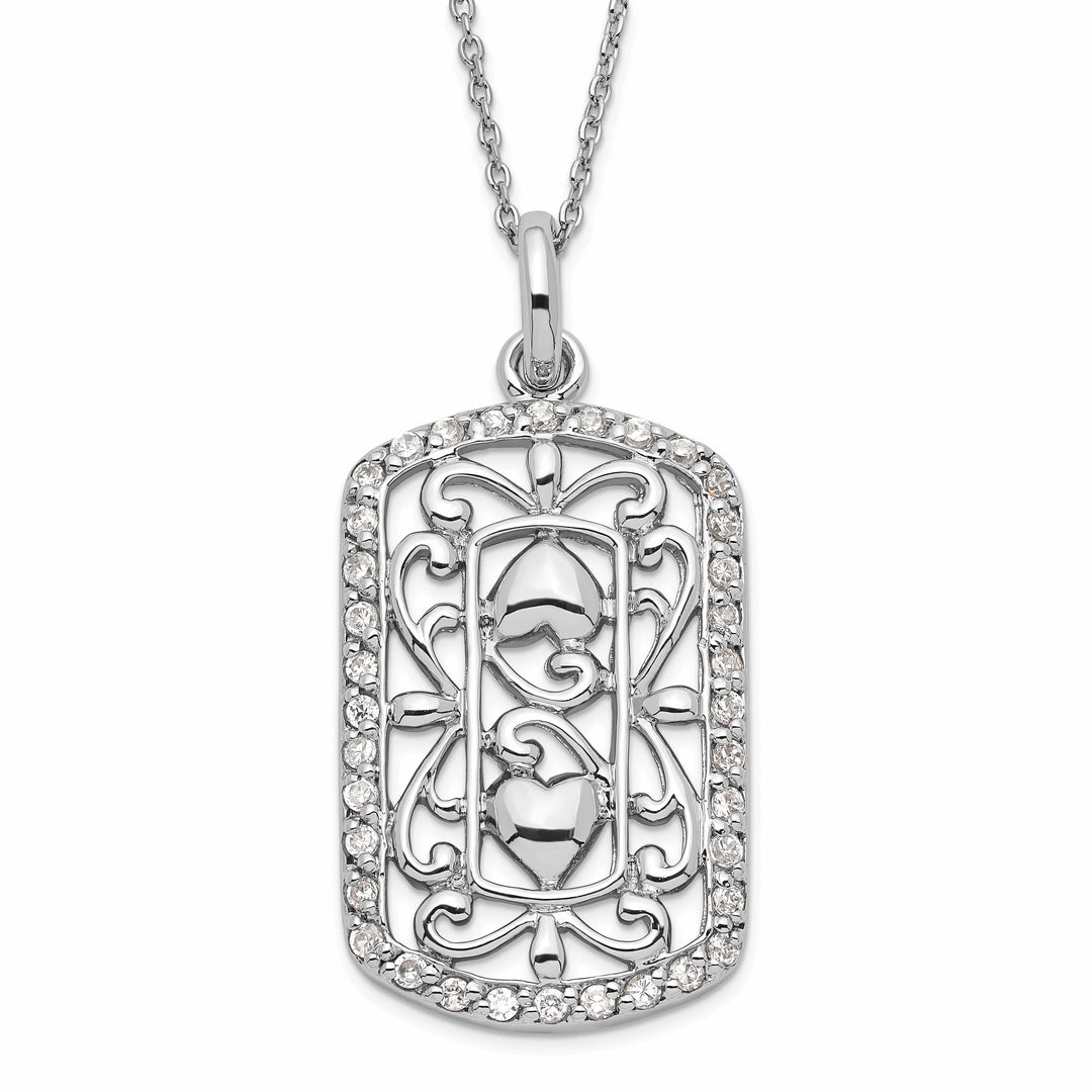 Sentimental Expressions Necklaces Sterling Silver Thankful For You Necklace