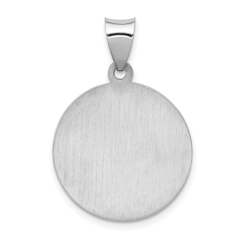 Lovely Rita's Pendants & Charms 14k White Gold Saint Anthony Medal Pendant