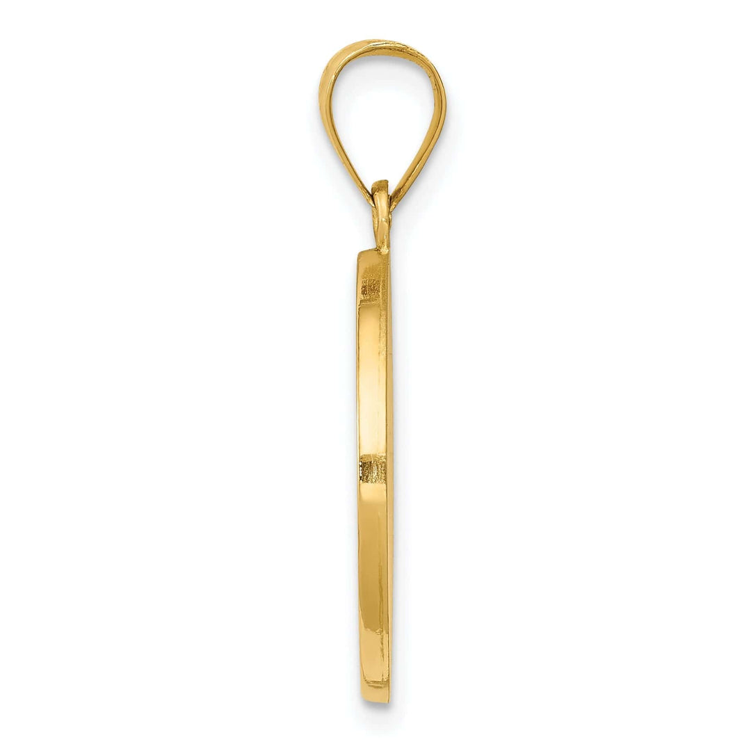 Lovely Rita's Pendants & Charms 14k Yellow Gold Divino Nino Medal Pendant