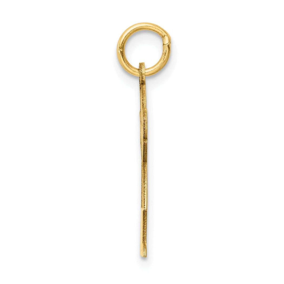 Lovely Rita's Pendants & Charms 14k Yellow Gold Girl With Bow Love Charm