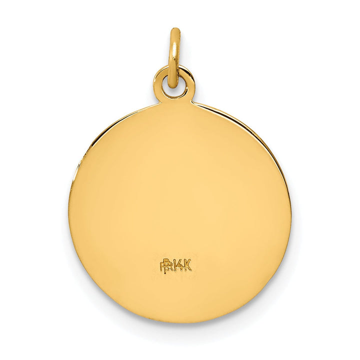 Lovely Rita's Pendants & Charms 14k Yellow Gold Jesus Mary Joseph Medal Pendant